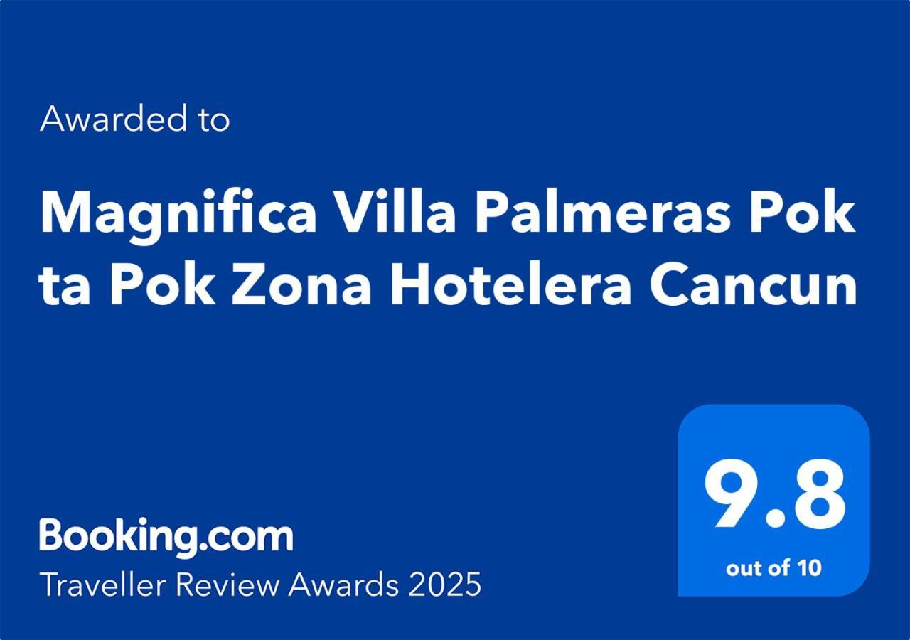Magnifica Villa Palmeras Pok Ta Pok Zona Hotelera Канкун Экстерьер фото